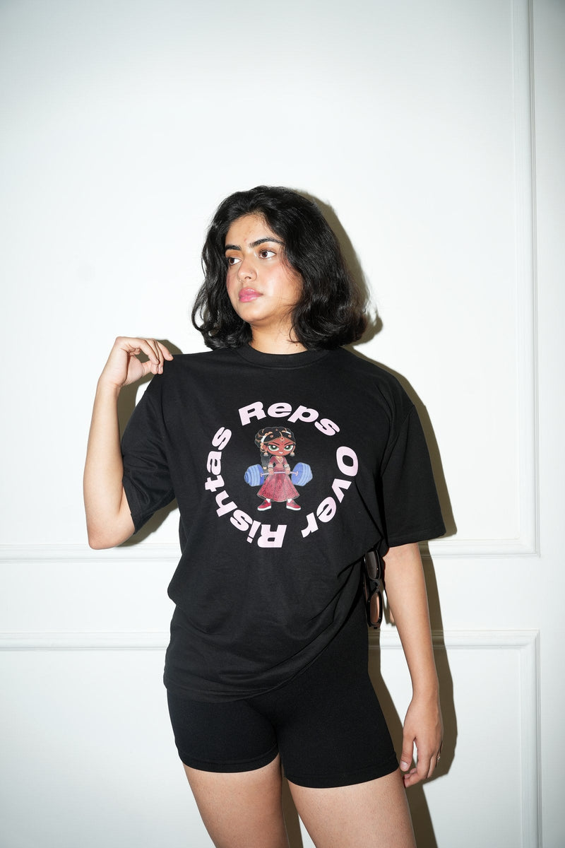 Reps Over Rishtas — Black